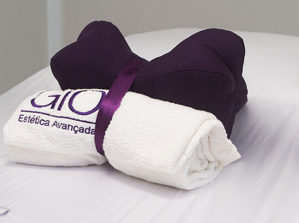 Ambiente confortável da GIO Estética Avançada em Belém